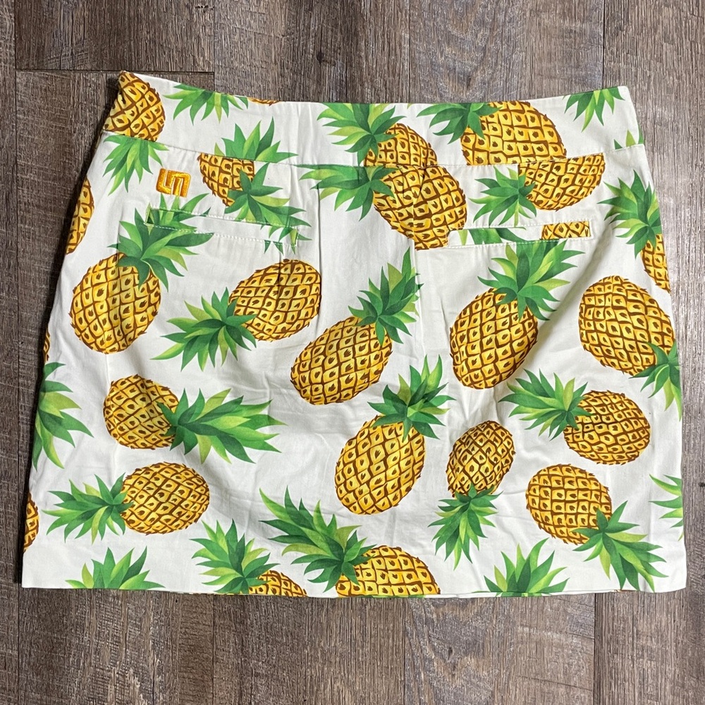 Loudmouth Golf Ladies Pineapple Print Skort - Picture 4 of 4
